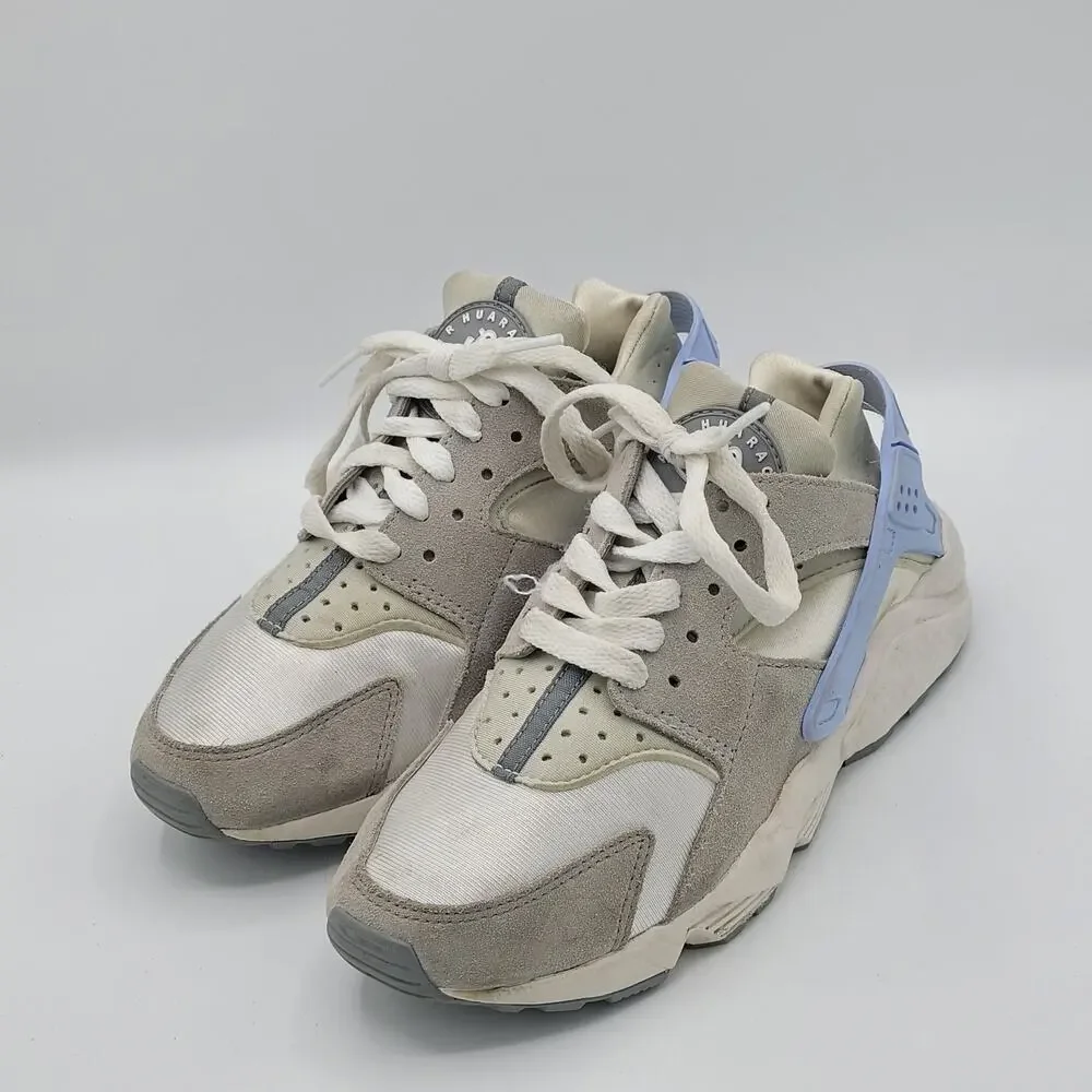 Nike Air Huarache Grey Celestine Blue women's size 6.5 DV6983-100
